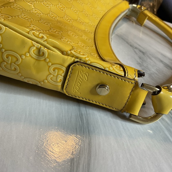 Yellow Gucci Shoulder/handbag - Picture 10 of 16
